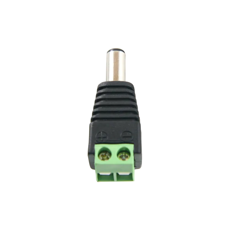 Safire - Conector DC macho - Salida +/ de 2 terminales - 38 mm (Fo) - 13 mm (An) - 5 g - AlarmSystems.Shop