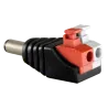 Safire - Conector DC macho de fácil conexionado - Salida +/ de 2 terminales - 38 mm (Fo) - 13 mm (An) - 5 g - AlarmSystems.Shop