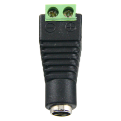 Conector SAFIRE - DC hembra - Salida +/ de 2 terminales - 36 mm (Fo) - 13 mm (An) - 5 g