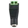 Conector SAFIRE - DC hembra - Salida +/ de 2 terminales - 36 mm (Fo) - 13 mm (An) - 5 g - AlarmSystems.Shop