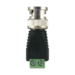 Safire - Conector BNC macho - Salida +/ de 2 terminales - 40 mm (Fo) - 13 mm (An) - 12 g - AlarmSystems.Shop