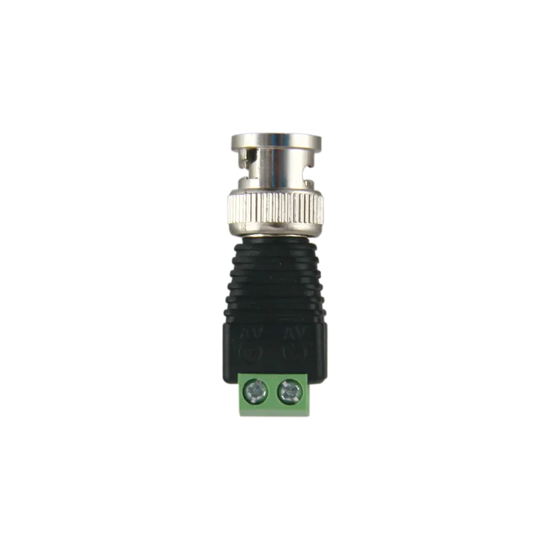 Safire - Conector BNC macho - Salida +/ de 2 terminales - 40 mm (Fo) - 13 mm (An) - 12 g - AlarmSystems.Shop
