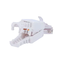 Conector para cables UTP - Conector salida RJ45 - Compatible UTP categoría 6 - Fácil instalación sin necesidad de her... - Alarm