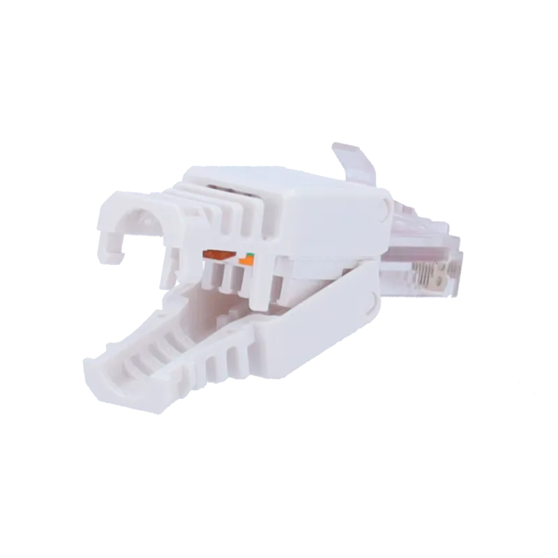 Conector para cables UTP - Conector salida RJ45 - Compatible UTP categoría 6 - Fácil instalación sin necesidad de her... - Alarm