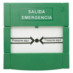 Pulsador de liberación de puerta - Botón de doble polo - Testado 100.000 usos - NO/NC/COM | Re-armable desde interior... - Alarm