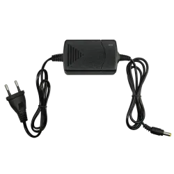 Alimentador electrónico - 12 V / 1500 mA - Formato con cable alargador - 32 (Al) x 47 (An) x 86 (Fo) mm - 163 g - Est... - Alarm