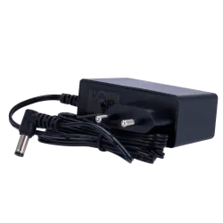 Fuente de alimentación - Salida DC 12 V 2 A - 1 salida acodado en L - Jack estandar - Estabilizado - Longitud de cabl... - Alarm