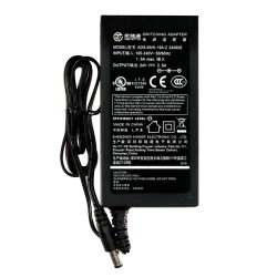 Alimentador electrónico - 24 V / 2500 mA - Reducidas dimensiones - 110 (Al) x 55 (An) x 30 (Fo) mm - 220 g - Estabili... - Alarm