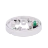 Base de perfil bajo con relé - Hasta 12VDC 0.5A / Terminal NO/NC/C - Compatible con detectores V2 y base alta - Neces... - Alarm