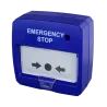 Pulsador rearmable - Especial para panel de extinción - Parada de emergencia - Indicador LED - Instalación en superfi... - Alarm