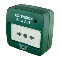 Pulsador rearmable - Especial para panel de extinción - Extinción manual - Indicador LED - Instalación en superficie ... - Alarm