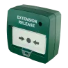 Pulsador rearmable - Especial para panel de extinción - Extinción manual - Indicador LED - Instalación en superficie ... - Alarm