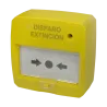 Pulsador rearmable - Especial para panel de extinción - Activación manual - Indicador LED - Instalación en superficie... - Alarm