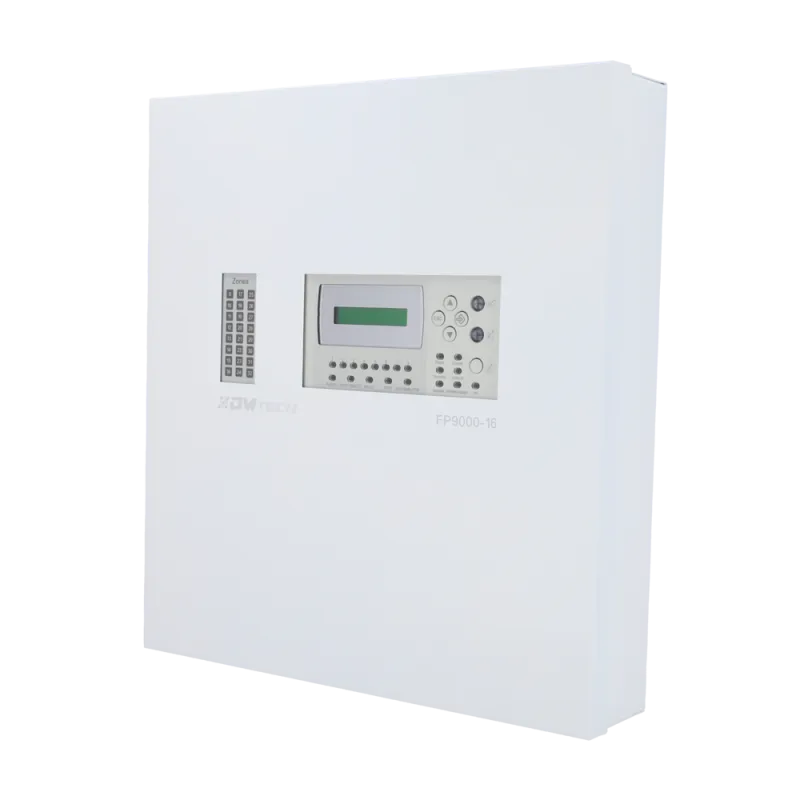 Central convencional de 16 zonas con pantalla LCD - 2 Salida de Sirena - 2 salidas de alarma y fallo y 6 salidas de r... - Alarm