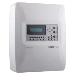 Central convencional de 4 zonas con pantalla LCD - 2 Salida de Sirena - 2 salidas de alarma y fallo y 2 salidas de re... - Alarm