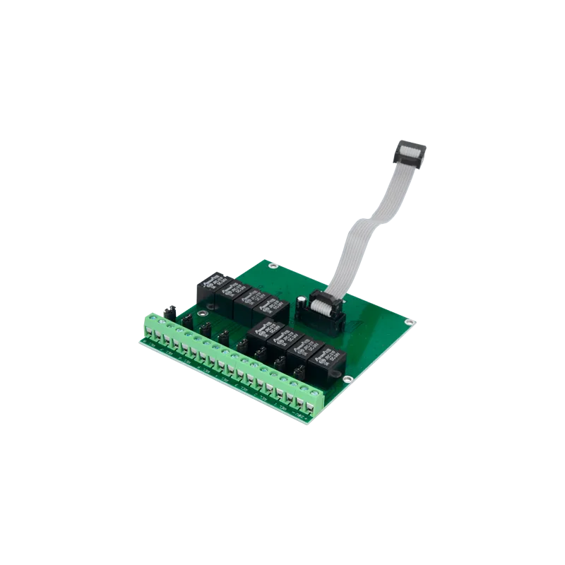 Módulo de relé convencional DMTECH - 8 salidas de relé - Hasta 3A/125VAC o 3A/30VDC - Alimentado desde la central - C... - Alarm