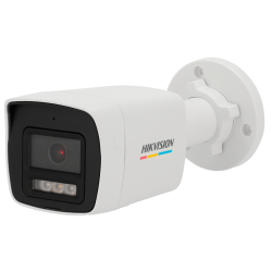 Cámara Bullet IP Hikvision - Gama Value - 2 MP | Lente 2.8 mm - IR 30 m | DWDR | Micrófono integrado - PoE | H.265+ |...