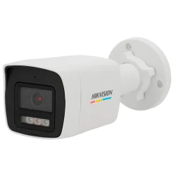 Cámara Bullet IP Hikvision - Gama Value - 2 MP | Lente 2.8 mm - IR 30 m | DWDR | Micrófono integrado - PoE | H.265+ |... - Alarm