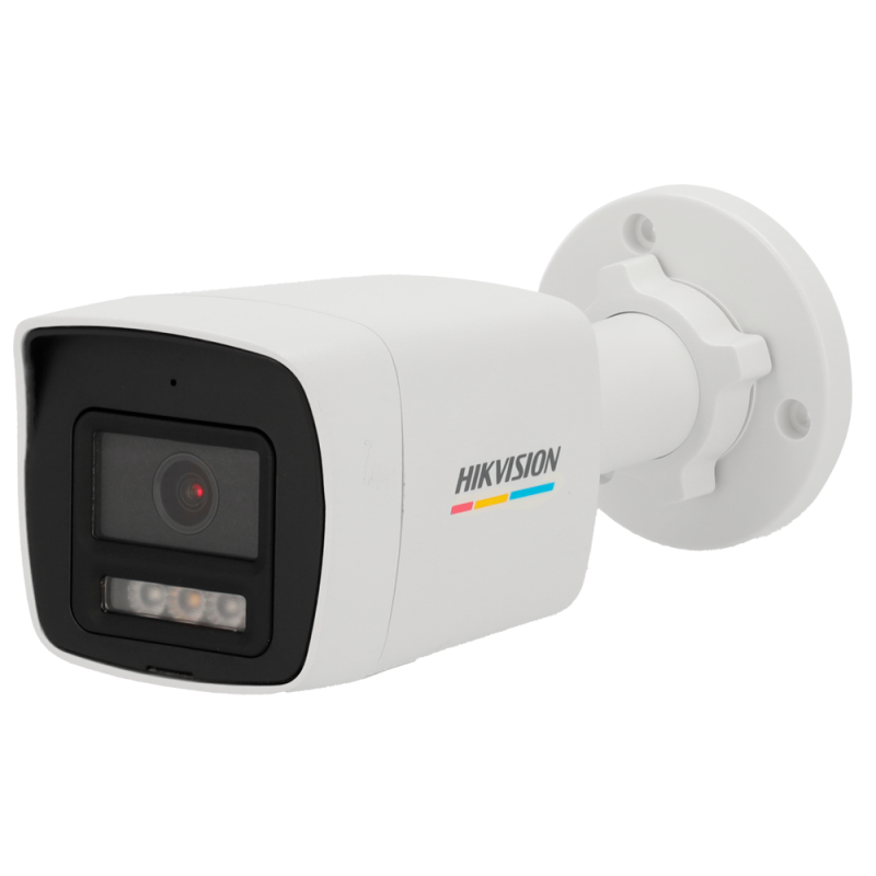 Cámara Bullet IP Hikvision - Gama Value - 2 MP | Lente 2.8 mm - IR 30 m | DWDR | Micrófono integrado - PoE | H.265+ |...