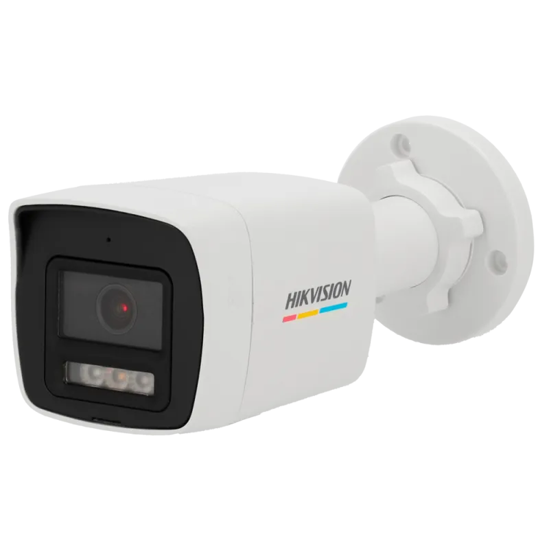 Cámara Bullet IP Hikvision - Gama Value - 2 MP | Lente 2.8 mm - IR 30 m | DWDR | Micrófono integrado - PoE | H.265+ |... - Alarm