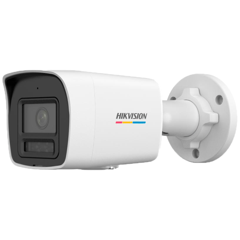 Cámara Bullet IP Hikvision - Gama Value | microSD 512 GB - 2 MP | Lente 2.8 mm - IR 30 m | DWDR | Micrófono integrado...