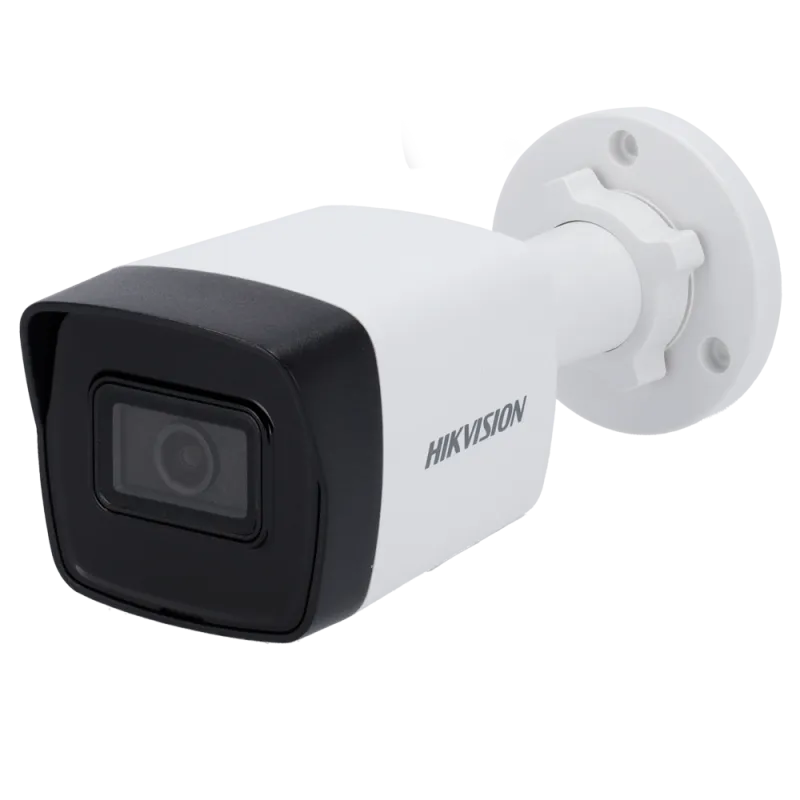 Cámara Bullet IP Hikvision - Gama Value - 4 MP | Lente 2.8 mm - IR 30 m | WDR 120 dB - PoE | H.265+| IP67 | Detección... - Alarm
