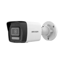 Cámara Bullet IP Hikvision - Gama Value - 6 MP | Lente 2.8 mm | microSD - IR 30 m | WDR 120 dB | Micrófono integrado ... - Alarm