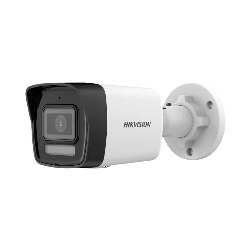 Cámara Bullet IP Hikvision - Gama Value - 6 MP | Lente 2.8 mm | microSD - IR 30 m | WDR 120 dB | Micrófono integrado ... - Alarm