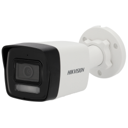 Cámara Bullet IP Hikvision - Gama Value - 8 MP | Lente 2.8 mm | microSD 512 GB - IR 30 m | WDR 120 dB | Micrófono int...