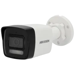 Cámara Bullet IP Hikvision - Gama Value - 8 MP | Lente 2.8 mm | microSD 512 GB - IR 30 m | WDR 120 dB | Micrófono int... - Alarm