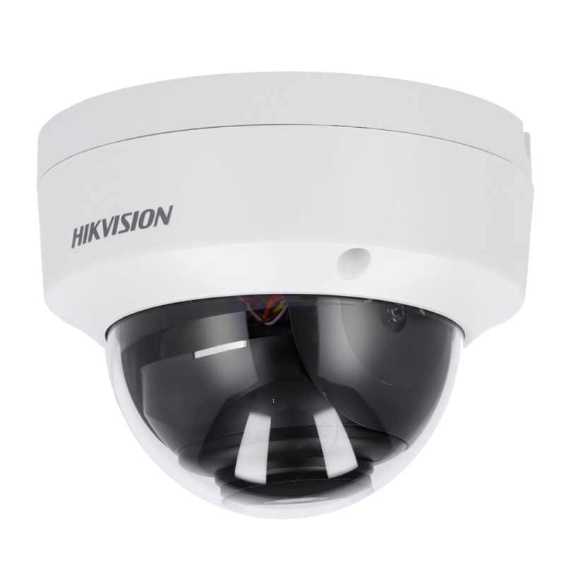 Cámara Domo IP Hikvision - Gama CORE - 2 MP | Lente 2.8 mm - IR 30 m | DWDR - PoE | H.265+ | IP67 | IK10 - WEB, Sof...