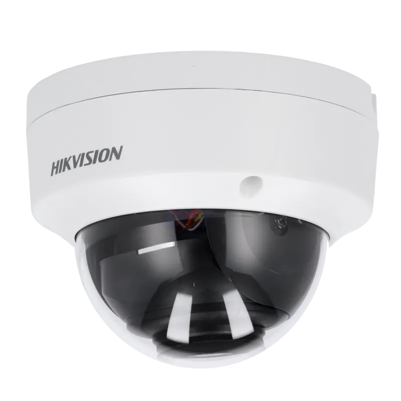 Cámara Domo IP Hikvision - Gama CORE - 2 MP | Lente 2.8 mm - IR 30 m | DWDR - PoE | H.265+ | IP67 | IK10 - WEB, Sof... - Alarm