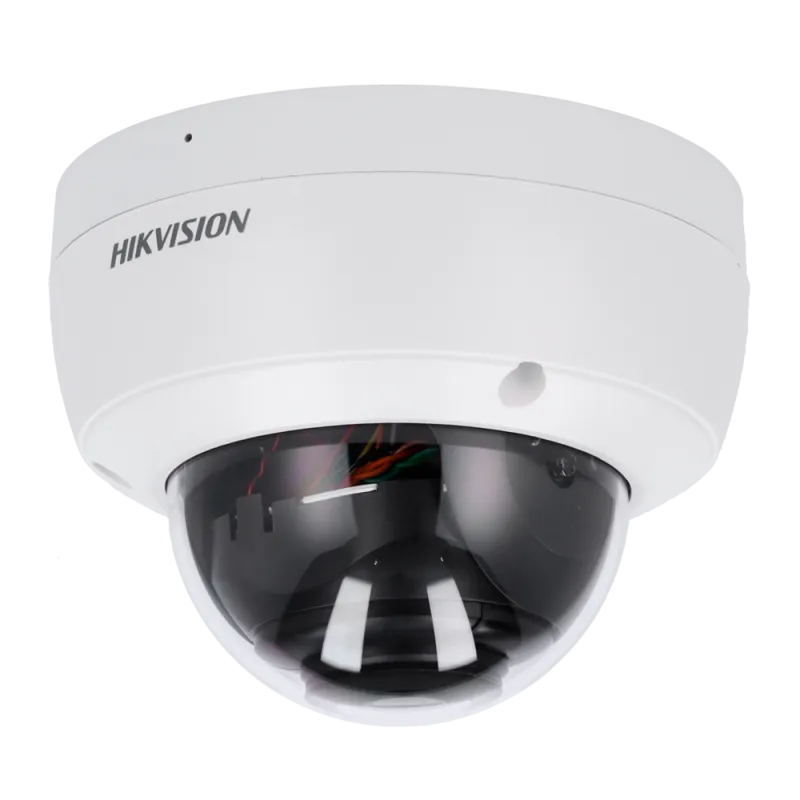 Cámara Domo IP Hikvision - Gama Value | microSD 256 GB - 2 MP | Lente 2.8 mm | Micrófono integrado - IR 30 m | DWDR |... - Alarm
