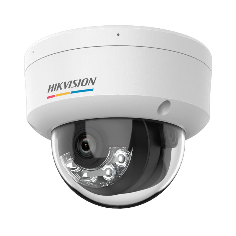 Cámara Domo IP Hikvision - Gama Value | microSD 256 GB - 2 MP | Lente 2.8 mm | ColorVu - IR 30 m | DWDR | Detección d...