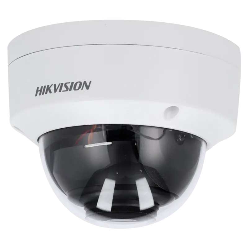Cámara Domo IP Hikvision - Gama CORE - 4 MP | Lente 2.8 mm - IR 30 m | WDR 120 dB | Det movimiento 2.0 - PoE | H.265+... - Alarm