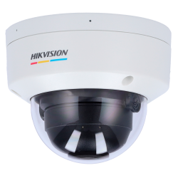 Cámara Domo IP Hikvision - Gama Value - 4 MP | Lente 2.8 mm | Micrófono integrado - IR 30 m | WDR 120 dB | ColorVu -...