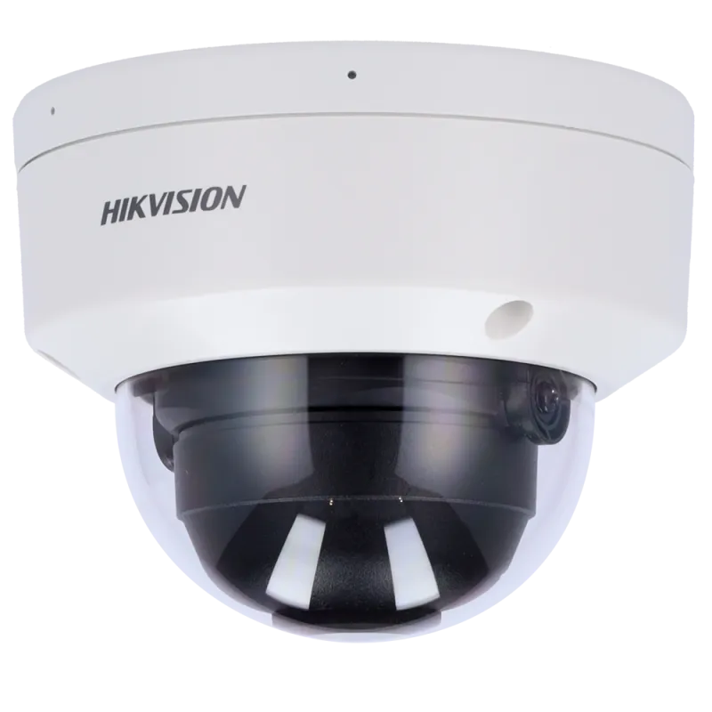 Cámara Domo IP Hikvision - Gama Value - 4 MP | Lente 2.8 mm | Micrófono integrado - IR 30 m | WDR 120 dB - PoE | H.26... - Alarm
