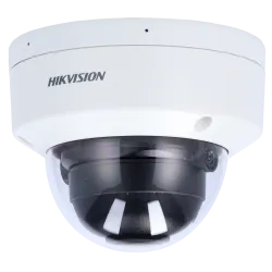 Cámara Domo IP Hikvision - Gama Value | microSD 512 GB - 8 MP | Lente 2.8 mm | Micrófono integrado - IR 30 m | WDR 12... - Alarm