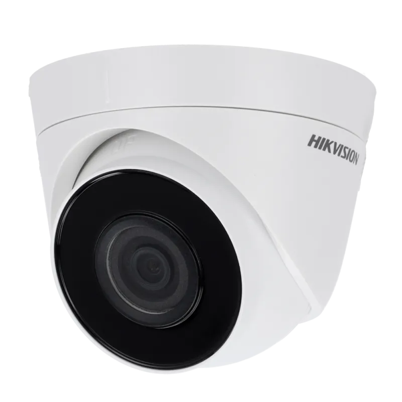Cámara Turret IP Hikvision - Gama Value - 4 MP | Lente 2.8 mm - IR 30 m | WDR 120 dB - PoE | H.265+| IP67 | Det. mov... - Alarm
