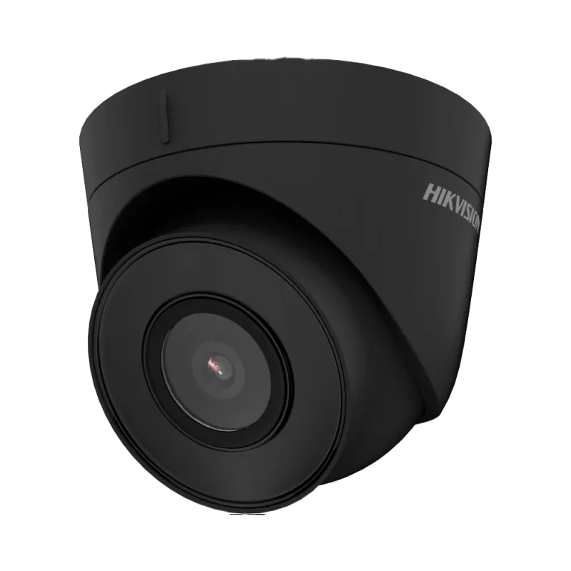 Cámara Turret IP Hikvision - Gama Value | Color negro - 4 MP | Lente 2.8 mm - IR 30 m | WDR 120 dB - PoE | H.265+| I... - Alarm