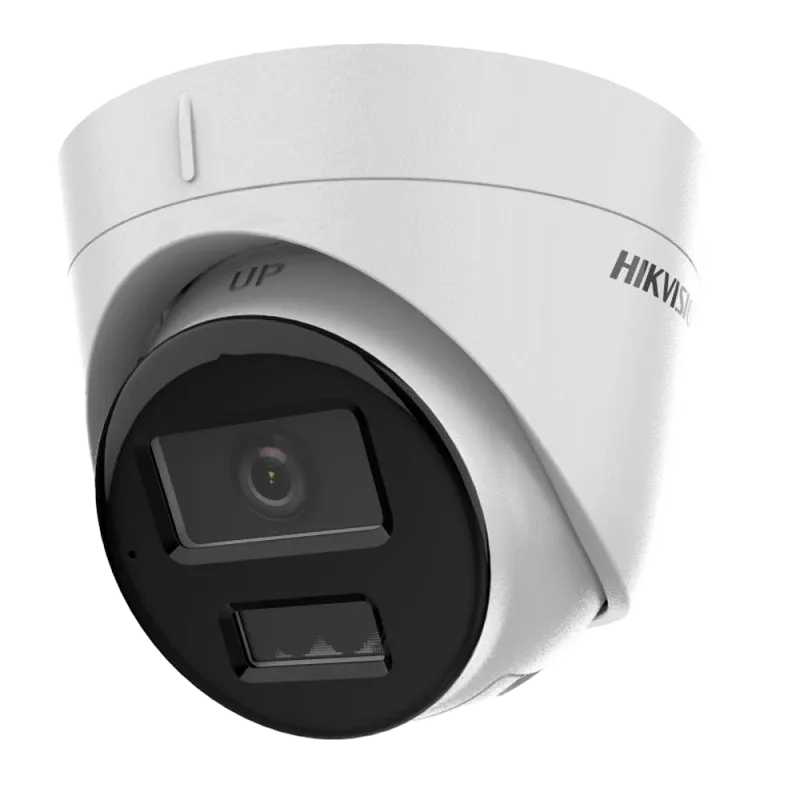 Cámara Turret IP Hikvision - Gama Value - 4 MP | Lente 2.8 mm | Micrófono integrado - IR 30 m | WDR 120 dB | Luz blan... - Alarm