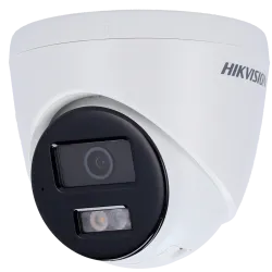Cámara Turret IP Hikvision - Gama Value | microSD 256 GB - 6 MP | Lente 2.8 mm - IR 30 m | WDR 120 dB | Micrófono int... - Alarm
