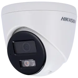 Cámara Turret IP Hikvision - Gama Value | microSD 512 GB - 8 MP | Lente 2.8 mm - IR 30 m | WDR 120 dB | Micrófono int... - Alarm