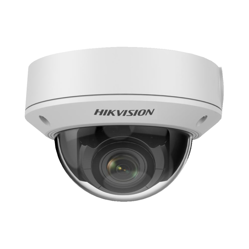 Cámara Domo IP Hikvision - Gama CORE | microSD 256 GB - 4 MP | Lente motorizada 2.8~12 mm - IR 30 m | WDR 120 dB | Au...