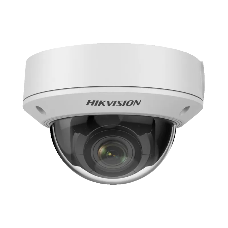 Cámara Domo IP Hikvision - Gama CORE | microSD 256 GB - 4 MP | Lente motorizada 2.8~12 mm - IR 30 m | WDR 120 dB | Au... - Alarm