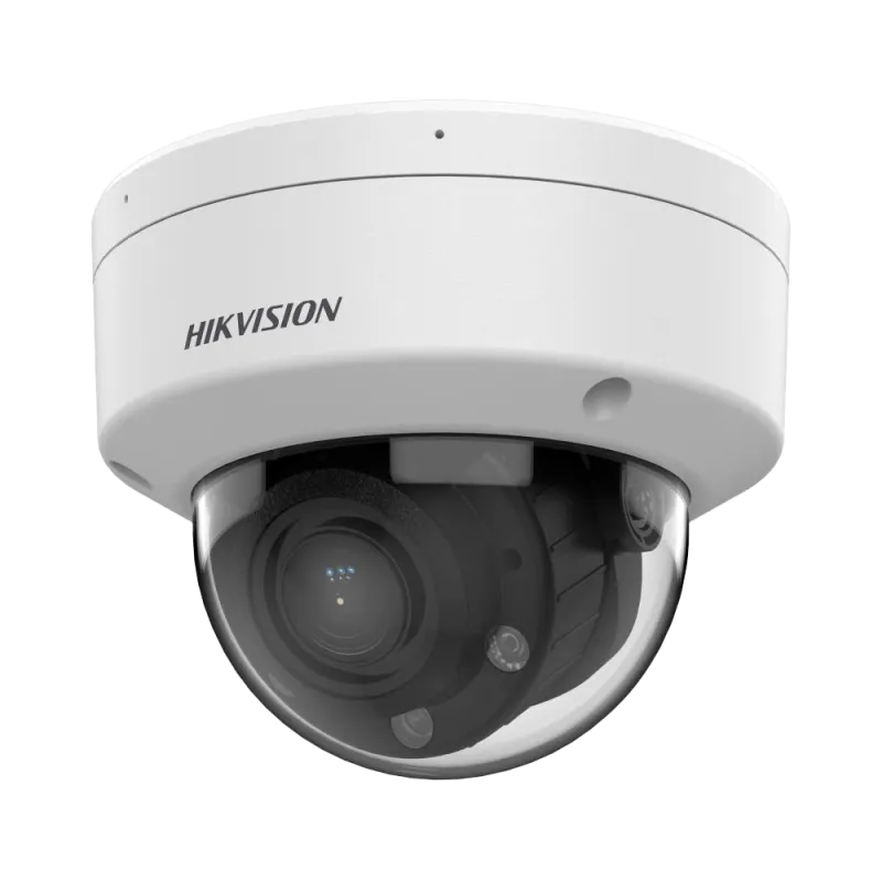 Cámara Domo IP Hikvision - Gama CORE | microSD 512 GB - 4 MP | Lente motorizada 2.8~12 mm - IR 30 m | WDR 120 dB | Mi... - Alarm