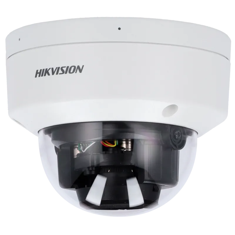 Cámara Domo IP Hikvision - Gama Value | microSD 512 GB - 6 MP | Lente motorizado 2.8~12 mm - IR 30 m | WDR 120 dB | M... - Alarm