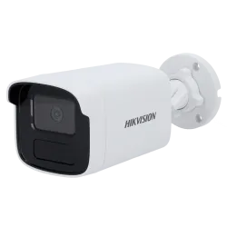 Cámara Bullet IP Hikvision - Gama Value - 2 MP | Lente 4.0 mm - IR 50 m | DWDR - PoE | H.265+| IP67 | Detección de m... - Alarm