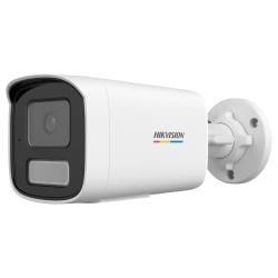 Cámara Bullet IP Hikvision - Gama Value | microSD 512 GB - 2 MP | Lente 4.0 mm | ColorVu - IR 50 m | DWDR | Detección...