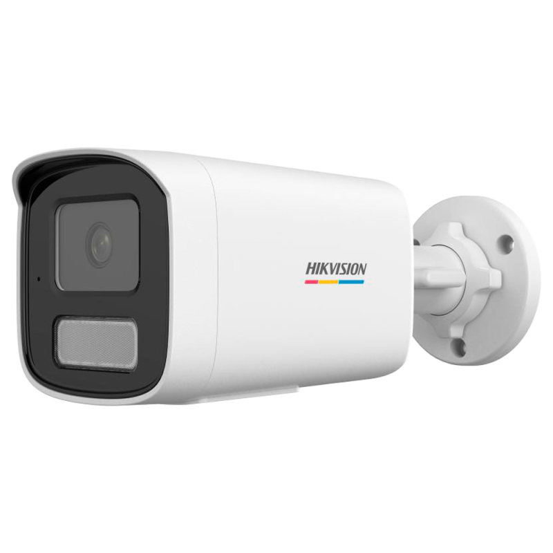 Cámara Bullet IP Hikvision - Gama Value | microSD 512 GB - 2 MP | Lente 4.0 mm | ColorVu - IR 50 m | DWDR | Detección...